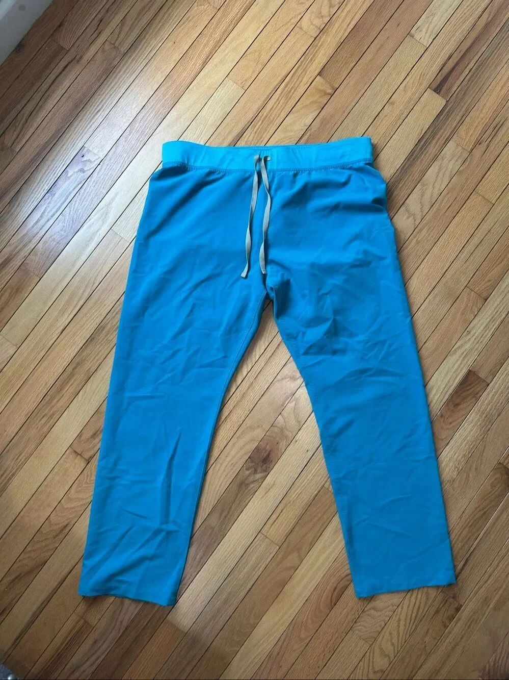 Figs Livingston Basic Scrub Pants Women's XL Teal